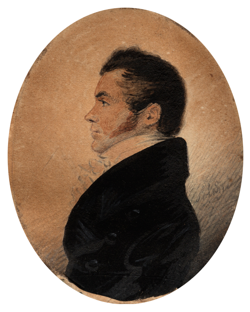 Portrait of John Lapraik held by Dick Institute Museum